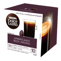 Dolce Gusto 美式经典 进口黑胶囊咖啡 16颗装（雀巢多趣酷思咖啡机适用）