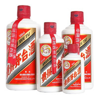 MOUTAI 茅台 飞天茅台 53%vol 酱香型白酒 500ml+375ml+200ml+50ml 整箱装