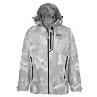 Jack Wolfskin 狼爪 男子三合一冲锋衣 5118596-7746 浅灰纹 M