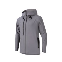 anta安踏综训系列男子冲锋衣9522476123乌云灰xxl