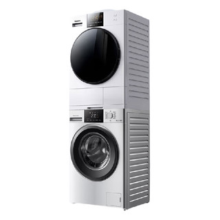 Panasonic 松下 白月光系列 N103+EH900W 热泵式洗烘套装 白色