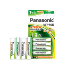 Panasonic 松下 HHR-4MRC/4B 7號鎳氫電池 1.2V 750mAh 4粒裝