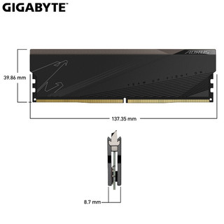 技嘉（GIGABYTE） DDR4 3200 3600 8G 16G内存条 RGB灯条 台式机内存 5200 DDR5 32GB (2x16GB)