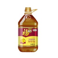 88VIP：福临门 纯香菜籽油5L/桶健康家用桶装菜油食用油非转基因人气爆款