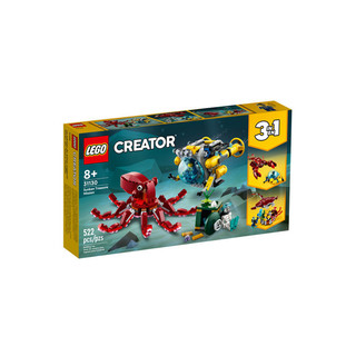 LEGO 乐高 Creator3合1创意百变系列 31130 寻找沉没的宝藏