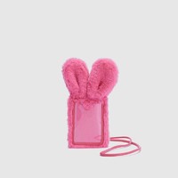 抖音超值购：URBAN REVIVO 新品女士粉色兔耳朵工牌挂饰包AW36TABN2004