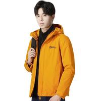 Jack Wolfskin 狼爪 男子三合一冲锋衣 5012775-3015 秋叶黄 S