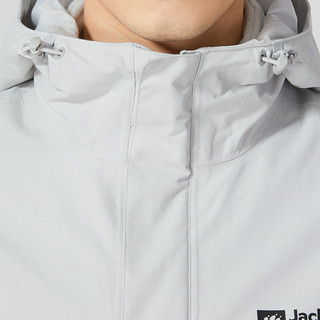 Jack Wolfskin 狼爪 男子三合一冲锋衣 5012775-4650 浅灰色 M