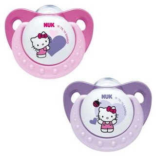 NUK Hello Kitty 印花硅胶安抚奶嘴 安睡型