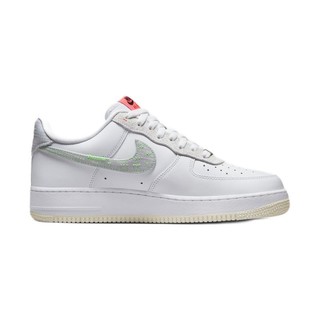 NIKE 耐克 Air Force 1'07 LV8 男子运动板鞋 FB1853-111 白色/山峰白/白色/椰奶色/亮橙/阴影绿 42.5