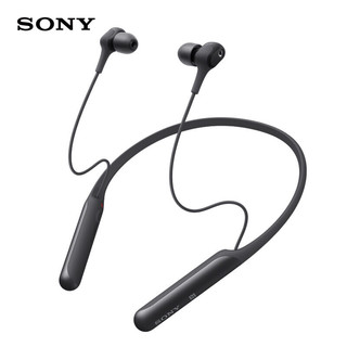 SONY 索尼 WI-C600N 入耳式颈挂式降噪蓝牙耳机 黑色