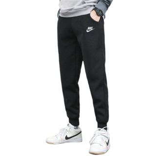 NIKE 耐克 Sportswear Club 男子运动长裤 BV2763-010 黑色/白色 XL