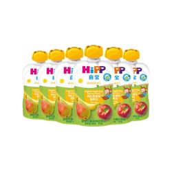 HiPP 喜宝 婴儿有机水果泥 100g*6袋