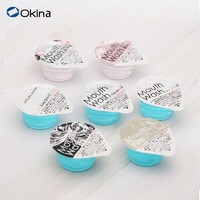 Long Spin 隆斯冰 OKINA日本进口果冻便携式漱口水清新口气清洁口腔清洁 薄荷味100个/箱