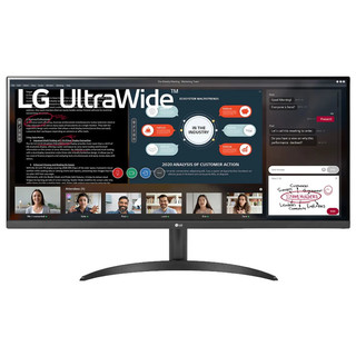 LG 34WP500显示器34英寸2K高清IPS分多屏超宽带鱼屏