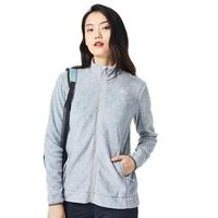 DECATHLON 迪卡侬 MOUNTAIN HIKING 120 女子抓绒衣 浅灰色 S