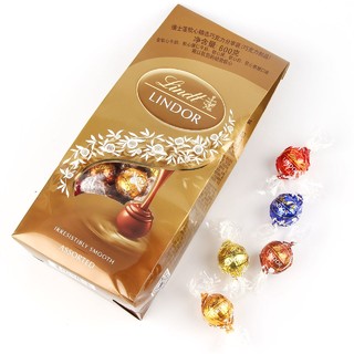 Lindt 瑞士莲  LINDOR软心 精选巧克力 混合口味 600g