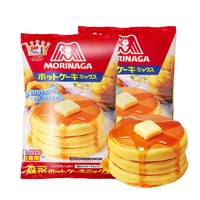 Morinaga 森永 松饼粉 华夫饼粉预拌粉家用做饼干煎饼烘焙原料600g*2袋