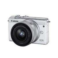 Canon 佳能 无反光镜可换镜头相机 白 EOSM200WH-1545ISSTMLK 数码相机 随拍生活