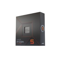 AMD R5-7600X 盒装CPU处理器（ 6核12线程、4.7GHz）