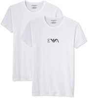 ARMANI Emporio Armani 男式针织短袖T恤（2 件装）