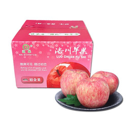 涵果 洛川红富士苹果 活动款 80-85 大果带箱10斤