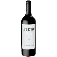 BATU ESTATE 澳洲窖藏西拉Shiraz 15.5度 南澳产区 陈酿级 橡木桶陈酿 单支装750ml
