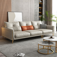 几度 意式极简科技布艺沙发家用客厅北欧现代简约小户型贵妃实木沙发