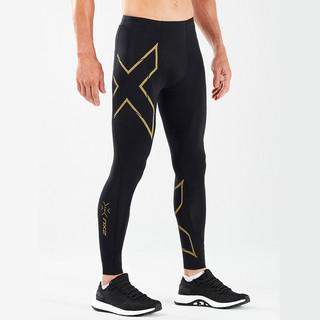 2XU Light Speed系列压缩长裤 MCS紧身裤男专业速干跑步训练健身