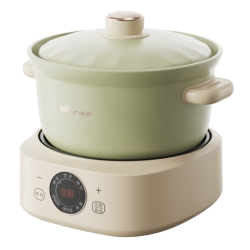 bear 小熊 电砂锅3l 电炖锅 原矿砂锅 智能预约定时 炖汤锅 煲汤 dsg