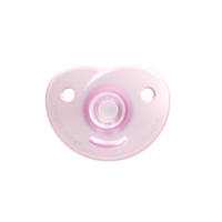 AVENT 新安怡 SCF212 马卡龙安抚奶嘴 爱心款 樱花粉 0-6月