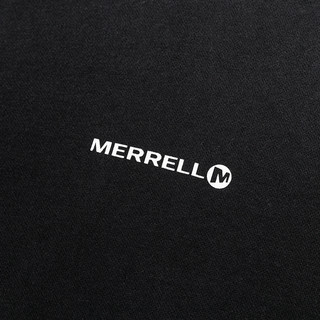 MERRELL 迈乐 男子运动卫衣 MSAM21FW02 黑色 XL