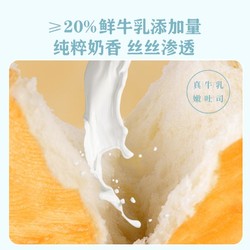 YANXUAN 网易严选 ≥20%纯牛乳，云朵吐司 巧克力味 400克