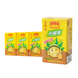 王老吉 吉草本柠檬茶 柠檬口味 250ml*10盒
