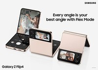 SAMSUNG 三星 Galaxy Z Flip 4 手机,工厂解锁 Android 智能手机,128GB