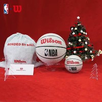 Wilson 威尔胜 NBA官方圣诞限定篮球雪橇球拖配件摆件圣诞树礼物