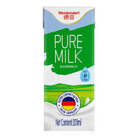 移动端、有券的上：Weidendorf 德亚 德国进口纯牛奶营养高钙早餐奶 200ml*18盒 脱脂奶