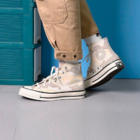 CONVERSE 匡威 CHUCK70 HI1970s高帮中性迷彩三星标帆布鞋171451C