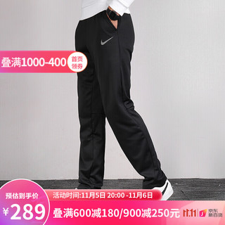NIKE 耐克 男子运动长裤 932254-010 黑色 XL