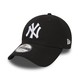NEW ERA 纽亦华 上新MLB短帽檐棒球帽男女弯檐NY/LA遮阳鸭舌 10531941黑色NY 均码