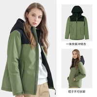 CAMEL 骆驼 女子户外夹棉冲锋衣 A1W118145