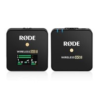 RØDE 罗德 RODE）Wireless Go II Single无线麦克风单反相机领夹话筒小蜜蜂采访收音直播麦 一拖一2代 标配