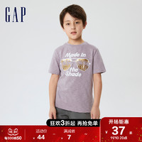 Gap 盖璞 男童趣味纯棉短袖T恤689877