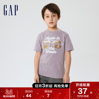 Gap 盖璞 男童趣味纯棉短袖T恤689877