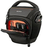 SONY 索尼 LCS-AMB 相机包适用于索尼 Alpha 相机，黑色