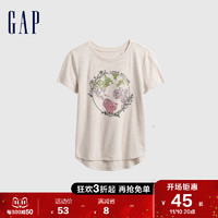 Gap 盖璞 趣味互动短袖T恤 828251