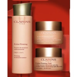 CLARINS 娇韵诗 焕颜水乳霜套装（弹簧三件套水200ml+日霜50ml+晚霜50ml）