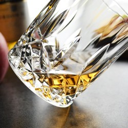 RCR 意大利进口无铅水晶玻璃傲柏晶质洋酒烈酒威士忌杯啤酒杯家用210ml酒杯6件套装