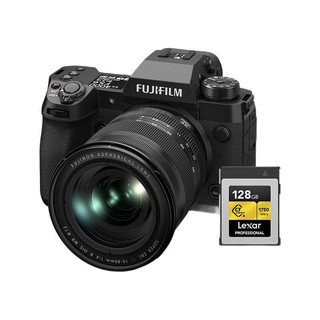 FUJIFILM 富士 X-H2 微单相机 （16-80mm镜头 ) +128G CF Express Type B超高速卡