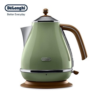 De'Longhi 德龙 Delonghi） KBOV2001.BG电水壶 橄榄绿